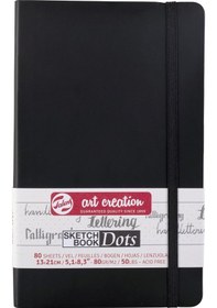 Resim Talens Sketchbook Dots Noktalı Eskiz Defteri 80 G 13x21 Cm. 