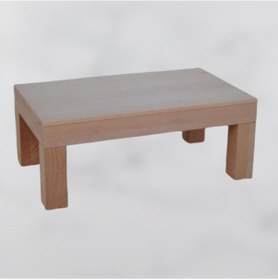 Resim Orta Sehpa Küt Torna-Retro Model Ahşap Kayın Ayak Mdf Ham Tabla K 