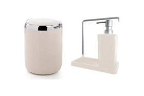 Resim Feyza Design Primanova Luna Mutfak Seti Süngerlikli Askılıklı Bej 