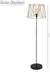 Resim Bohhem Cabo Halatlı Lambader Siyah No Color 