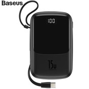 Resim Baseus Q Pow 3A Dijital Gösterge 10000Mah Power Baseus