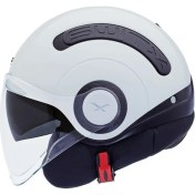 Resim Nexx Sx.10 Siyah-Beyaz Yarım Açık Kask 