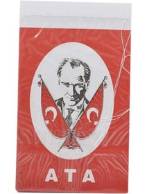 Resim VATAN VT805-806 KÜÇÜK İPLİ BAYRAK 40LI 6X10 