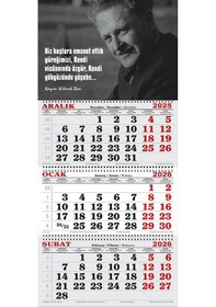 Resim 2026 Yılı Gemici Takvimi-biz Kuşlara Emanet Ettik Yüreğimizi-nazım Hikmet 