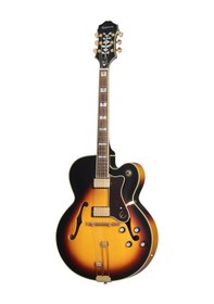 Resim Epiphone Broadway Hollow Body Elektro Gitar Vintage Sunburst 