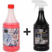 Resim Dtx Kimya Oto Kalorifer ve Petek Temizleme (Solventli) 1lt & Oto Motor Lastik Parlatıcı 500 ml 
