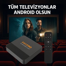 Resim FS1PRO Teknoloji Box S 4K Ultra Hd Lisanslı Android Tv Box / Media Player Android Mi Tv Stick Box S 4K Ultra Hd Lisanslı Android Tv Box / Media Player Android Mi Tv Stick 