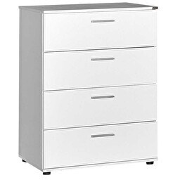 Resim Adore Mobilya Trendline 4 Çekmeceli Beyaz Şifonyer 