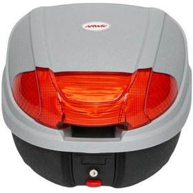 Resim Cv 34 Motosiklet Çantası Gri Renkli 