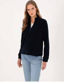 Resim Pierre Cardin Kadın Lacivert Sweatshirt 50316333-vr033 Lacivert 
