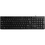 Resim Everest KB-741Q Siyah-Gri USB 2 Metre Bakır Kablolu USB Q Klavye 