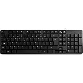 Resim Everest KB-741Q Siyah-Gri USB 2 Metre Bakır Kablolu USB Q Klavye 