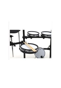 Resim Hitman Hd-27 Dijital Davul Seti Orta Seviye Hassas Pad Yapısı, Çok Sayıda Dahili Ritim Ve Metronom, Kulaklık Çıkışlı Sessiz Çalışma Modu 