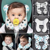 Resim 1 Adet Çocuklar İçin Rahat Boyun Yastığı - Araba Koltukları ve Bebek Arabaları için Uygun, 360° Koruma Özellikli Yumuşak Polyester Malzeme, Çocuklar İçin Paskalya Hediyesi, Bebek Destekleyici, Ergonomik Şekil, Nefes Alabilen Kılıf, Dayanıklı Kumaş, Yeni Doğanlar Aksesuarı, Seyahat Minderi, Ebeveynler İçin Bebek Baş Desteği 