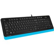 Resim FK10 TR Q USB Multimedya Mavi Kablolu Klavye A4-Tech