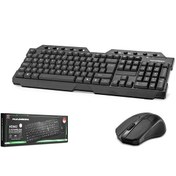 Resim Hadron HD842 Türkçe-Q Multimedia 1600dpi 2.4Ghz USB Kablosuz Klavye Mouse Set - Siyah 
