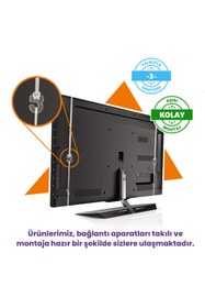 Resim BESTOCLASS Eva Supersonic Samsung 55RU7300 Gerçek Kırılmaz Tv Ekran Koruyucu Curved Ekran 