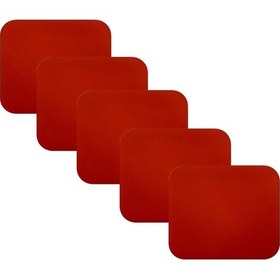 Resim Knsz oturma minderi 5 li mazlum krm suni deri tel sandalyesi oturma yeri için 