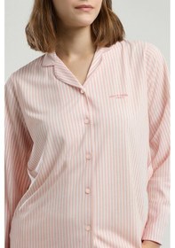 Resim Pierre Cardin Kadın Pembe Gömlek Pijama Pc9020-s-v1 Pembe 