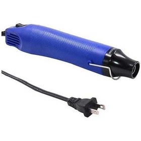 Resim Createtech Isı Tabancası, 300w Sıcak Hava Aleti, Dıy Kabartma Kurutma Standı, Mavi-siyah 