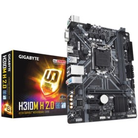 Resim Gigabyte Gıgabyte H310m H 2.0, 2xddr4, D-sub, Hdmı, 8-9.nesil, Lga1151 Soket, Anakart 