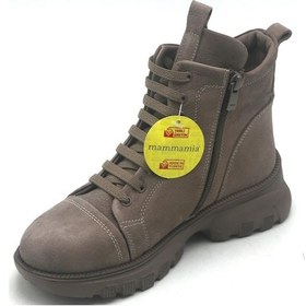 Resim Mammamia 4380B Kadın Nubuk Bot Vizon 