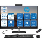 Resim HP 27-CR1013NT Ultra 7 155U 24GB Ddr5 2tb SSD Windows 11 Pro 27 Inç IPS Fullhd B88GNEAP07+ZettaFlash 