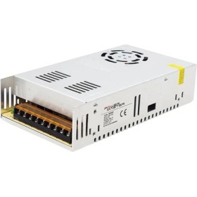 Resim Powermaster 12V 40A 480W Fanlı Metal Kasa Adaptör 