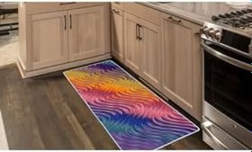 Resim Colorix Carpet Kaymaz Taban Tezgah Önü Mutfak Paspası 75x150 Cm No: 145 