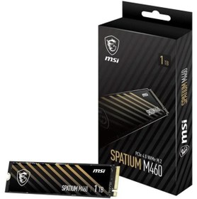 Resim Msı 1tb Spatıum M460 5000-4500MB/S M2 Nvme Gen4 Disk 