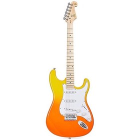 Resim SX SEM1 Elektro Gitar (Burning Fire) 