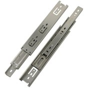 Resim Minnes Teleskopik Çekmece Rayı H43Mm - 45Cm Gri 