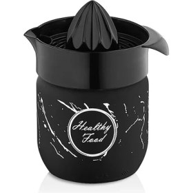 Resim Qlux Limon Sıkacağı Cam Limon Sıkacağı Siyah Limon Sıkacağı 