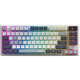 Resim Msı Forge Gk600 Tkl Wıreless Sky Tr Rgb Mekanik Gaming Oyuncu Ckckmsı0008 