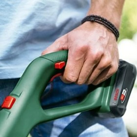 Resim Easygrasscut 18V-230 Akülü Çim Biçme Makinesi (1 x Akü 2,0 Ah, 18 Volt Sistemi, Kesme Çapı 23 Cm, Kartonda) 