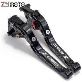 Resim Kawasaki Z650 Z650rs 2017 2018 2019 2020 2021 2022 2023 Aksesuarları Motosiklet Fren Debriyaj Kolları Kolu Z650 Z 650 650rs F26 Mor. 