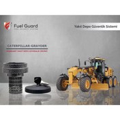 Resim FUEL GUARD Caterpillar Greyder Yakıt Depo Güvenlik Cihazı (KAPAK HEDİYELİ) 