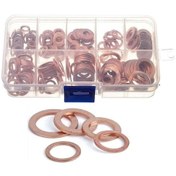 Resim Trendooze Seti Ringa Pul Kiti Kırma Düz Conta Conta Çeşitleri Bakır 280pcs Uq 