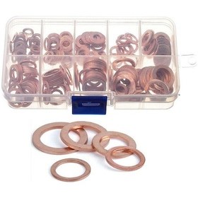 Resim Trendooze Seti Ringa Pul Kiti Kırma Düz Conta Conta Çeşitleri Bakır 280pcs Uq 