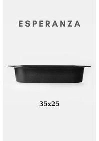 Resim Esperanza Fırın Tepsisi Siyah 