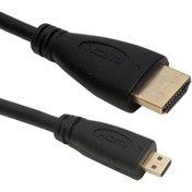 Resim HDMI Erkek Mikro HDMI Erkek Altın Uçlu Kablo - 1.5 M 