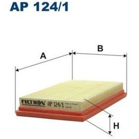 Resim Fıltron Ap 124/1 Hava Fıltresı Nıssan Qashqaı 2007 2011 Note 2007 Mıcra 2003 K12 Kasa 