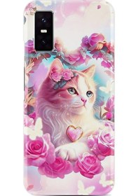 Resim Infinix Gt 30 Pro Kılıf Boutique Baskılı Resimli Güzel Kedi Pcode -037 