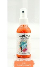 Resim Cadence Your Fashion Sprey Kumaş Boyası - 1105 Turuncu 