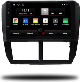 Resim Navigate Subaru Forester Android Carplay Multimedya 2008-2012 2gb Ram + 32gb Hafıza + 4 Çekirdek 