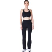 Resim Sweaty Betty Power 32 Workout Boot Cut 2.0 Kadın Siyah Pantolon 