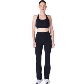 Resim Sweaty Betty Power 32 Workout Boot Cut 2.0 Kadın Siyah Pantolon 
