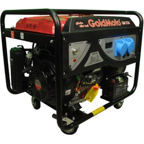 Resim gold moto Nasototarimmarket 12kwa Monofaze Benzinli Marşlı Jeneratör 