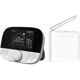 Resim Novato Wifi Kablosuz Akıllı Oda Termostatı T9W ( Tuya - Smart Life Uyumlu) 