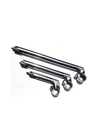 Resim Bike And Art Aluminyum Krom 22.2 25cm Gidon Boğazı Gümüş 